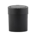 Ver imagem 1 de Lixeira com Tampa Press 5l Preto Cozinha Banheiro Preto - Brinox