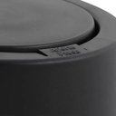 Ver imagem 3 de Lixeira com Tampa Press 5l Preto Cozinha Banheiro Preto - Brinox
