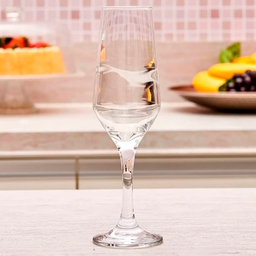 Kit 6 Taças Buffet Champanhe 186ml Nadir Figueiredo Champagne Vidro - 3