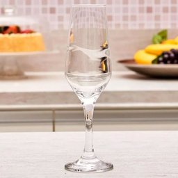 Kit 6 Taças Buffet Champanhe 186ml Nadir Figueiredo Champagne Vidro - 5