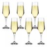 Kit 6 Taças Buffet Champanhe 186ml Nadir Figueiredo Champagne Vidro - 8