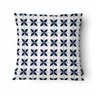 Capa para Almofada Elegance 43x43cm - Belchior - Azul e Cinza/ Flor - 1