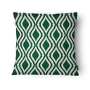 Ver imagem 1 de Capa para Almofada Realce 43x43cm - Belchior - Verde/ Geométrico