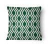 Capa para Almofada Realce 43x43cm - Belchior - Verde/ Geométrico - 1