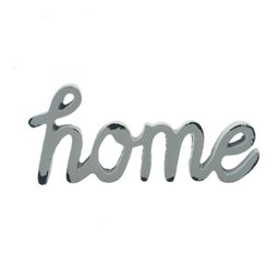 Palavra Decorativa Bege Em Metal Home Urban - 2