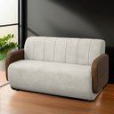 Ver imagem 7 de Sofá Orgânico Curvo Malbec 2 Lugares 130cm Bouclê Facto - Sofa Store:bouclê Bege Marfim