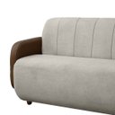 Ver imagem 4 de Sofá Orgânico Curvo Malbec 2 Lugares 130cm Bouclê Facto - Sofa Store:bouclê Bege Marfim