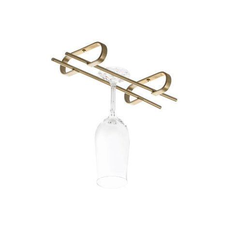 Suporte para Taças Reto Amy:P/Dourado