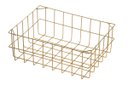 Ver imagem 1 de Cesto Organizador Versatile:G/Dourado
