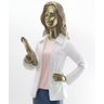 Estatueta Profissão Nutricionista em Resina Escultura 24cm - 4