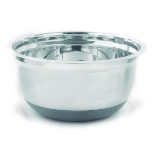 Bowl Aço Inox com Base em Silicone 25cm Mimo