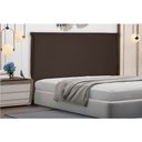 Ver imagem 3 de Cabeceira King 1,95m Veneza Suede - Pallazio - Marrom Café