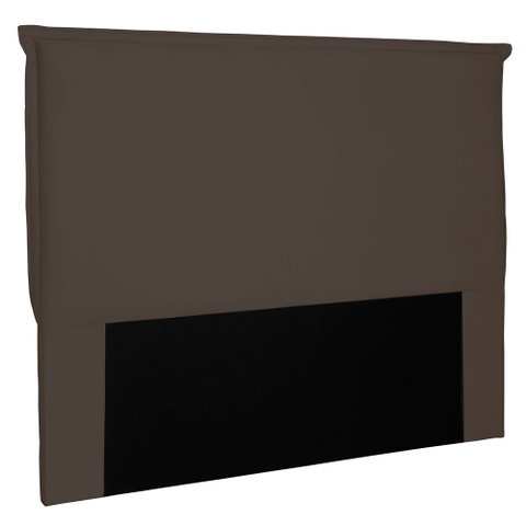Cabeceira King 1,95m Veneza Suede - Pallazio - Marrom Café