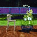 Ver imagem 5 de Cadeira Dona Francisca Bege Amendoa em Polipropileno - Mor