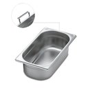 Ver imagem 1 de Cuba Tramontina 1/3 em Aço Inox com Alças Móveis Profundidade 65 Mm - Aço 430