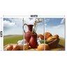 Quadro Decorativo Cozinha Pote De Argila E Frutas - 2