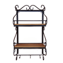 Ver imagem 1 de Prateleira Porta Tempero 2 Andares em Madeira de Demolição Sudeste Rústico