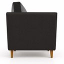 Ver imagem 3 de Kit 2 Poltronas Aviv para Sala Escritório Recepção Linho Premium Easy Clean Corino Premium Luxo