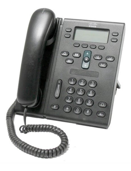 Telefone IP Cisco 6945 Preto Unified Cp-6945-C-K9 Novo C/Nf ...