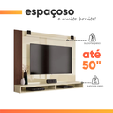 Ver imagem 5 de Painel para Tv até 50 Polegadas Dijon Off White Naturale Edn Móveis