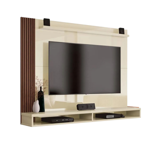 Painel para Tv até 50 Polegadas Dijon Off White Naturale Edn Móveis