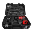 Ver imagem 5 de Parafusadeira e Furadeira Pf-07Ma Vermelha C/Maleta - Bivolt