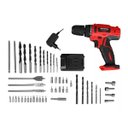 Ver imagem 2 de Parafusadeira e Furadeira Pf-07Ma Vermelha C/Maleta - Bivolt