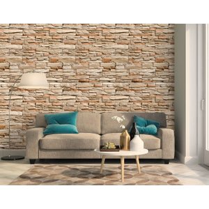 Papel de Parede Pedra Canjiquinha Arte Destaque 3,50 Metros