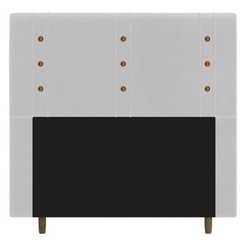 Cabeceira Cama Box Casal Queen Size Roma 160cm Branco
