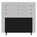 Ver imagem 1 de Cabeceira Cama Box Casal Queen Size Roma 160cm Branco