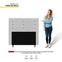 Ver imagem 2 de Cabeceira Cama Box Casal Queen Size Roma 160cm Branco