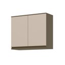 Ver imagem 2 de Armário Aéreo Cozinha 80 Cm Connect 2 Portast Duna/cristal - Henn