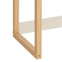 Ver imagem 5 de Mesa Infantil Zoe sem Gavetas MDF Moderno Areia Fosco-Madeira Natural Reller Móveis