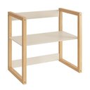 Ver imagem 6 de Mesa Infantil Zoe sem Gavetas MDF Moderno Areia Fosco-Madeira Natural Reller Móveis