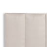 Cabeceira King Modulada Reta Cama Box Suede Creme - 4