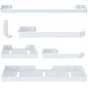 Ver imagem 1 de Kit  Acessórios Para Banheiro 6 Peças Branco