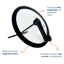 Ver imagem 5 de Pipoqueira C/ Tampa Brinox 4,2l Antiaderente Pic Poc Cereja