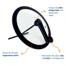 Pipoqueira C/ Tampa Brinox 4,2l Antiaderente Pic Poc Cereja - 5