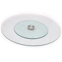 Ver imagem 1 de Prato Giratório Vidro Incolor Temperado 80 Cm:80 cm