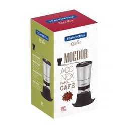 Moedor Para Café Realce Tramontina Aço Inox Com Copo de Acrílico - 4