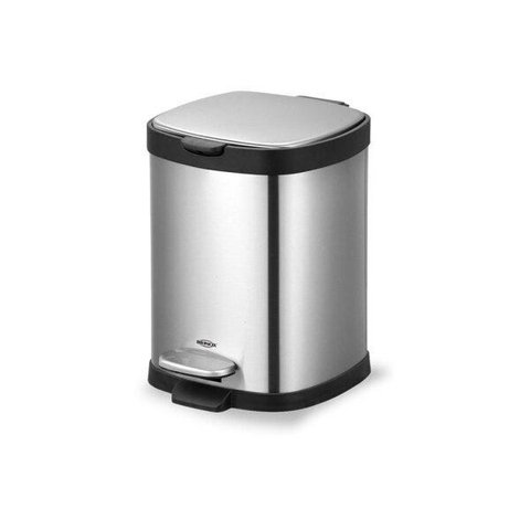 Lixeira Brinox Frame Com Pedal e Balde 6 Litros