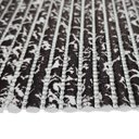 Ver mais imagens de Tapete Passadeira Emborrachada Pvc Antiderrapante 0,65x5,00m Textura Branco Preto
