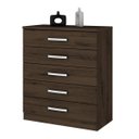 Ver imagem 1 de Cômoda 5 Gavetas Flor de Lis Henn