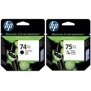 Cartucho Hp 74xl E 75xl Original.