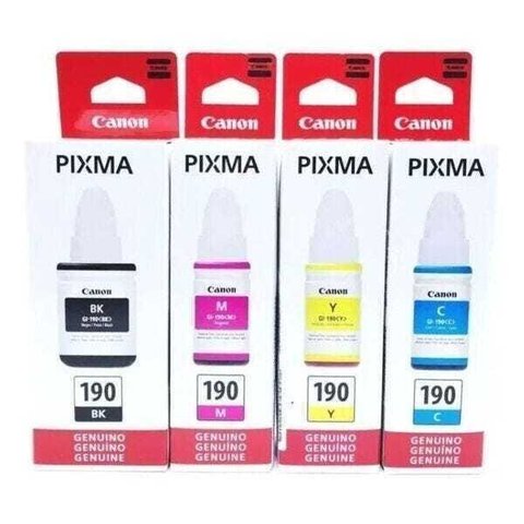 Kit 4 Tinta Original Canon G3110 G4100 G3100 G-190.