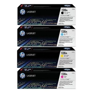 Toner Hp Original Kit 4 128a Ce320a Ce321a Ce322a Ce323a.