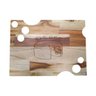 KIT de Tábuas de Corte e Frios Personalizadas Gourmet ATACADO - Madeira Teca - RV DESIGN - 11