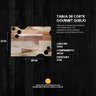 KIT de Tábuas de Corte e Frios Personalizadas Gourmet ATACADO - Madeira Teca - RV DESIGN - 4