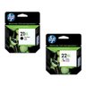Kit Cartucho Hp 21 Xl Preto E 22 Xl Color . - 1