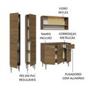 Ver imagem 5 de Armário de Cozinha Compacta 169cm Rustic Emilly Madesa 13